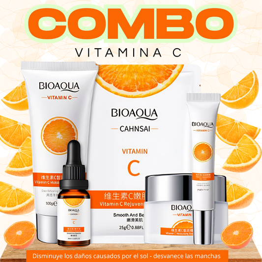 Kit Rejuvenecedor Bioaqua con Vitamina C