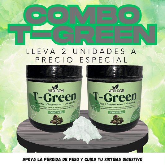 T-Green Vitalcom™ – Superalimento Detox y Energizante Natural